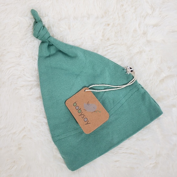 3/$25 Baby Soy 6-12 Month Modern Top Knot Hat - Picture 2 of 8